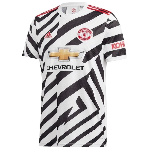 Camiseta Manchester United 3ª Kit 2020 2021 Blanco